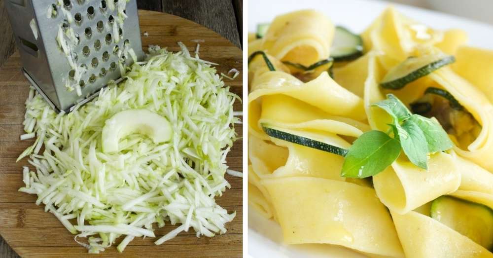 Kako kuhati testenine v kremasto omako /  Zucchini