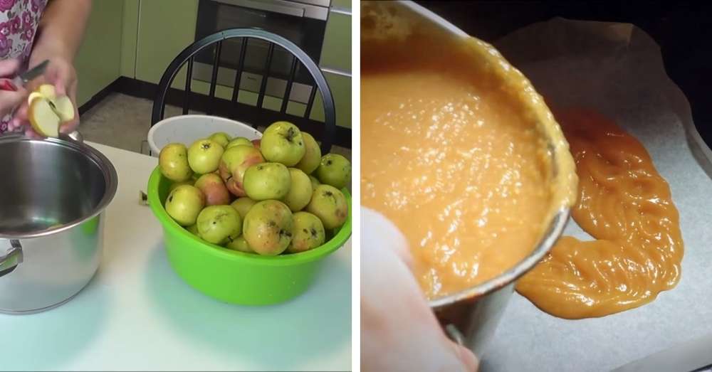 Як зробити пастилу з яблук /  Десерти