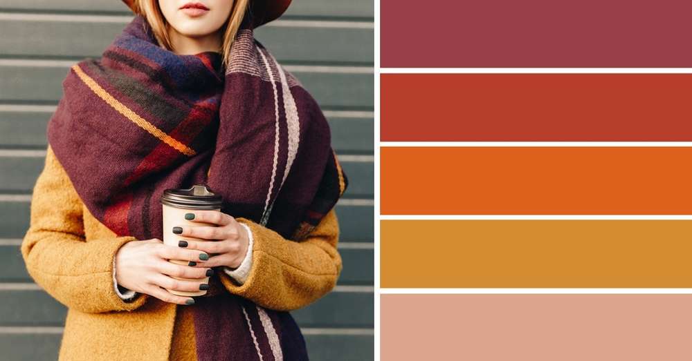 Farebné kombinácie pre jesenné šatne /  ženy