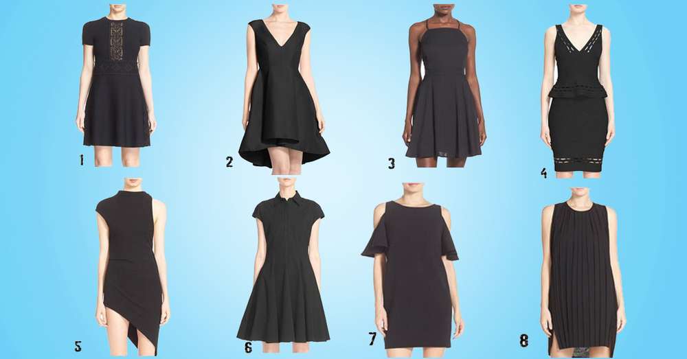 Ali lahko izberete najdražjo črno obleko? Test za resnično damo! /  Ženske
