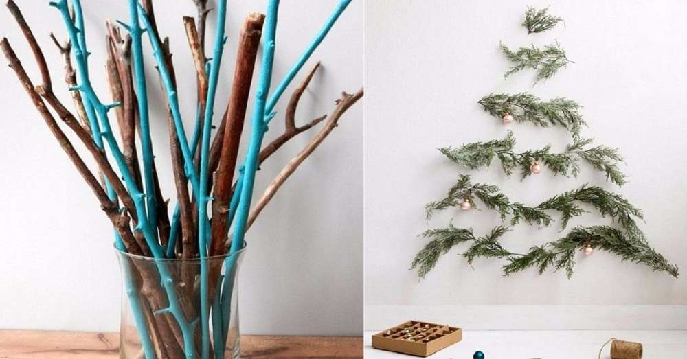 18 neobvyklých vianočných stromčekov, ktoré nezabezpečujú priestor v dome. Novoročné sviatky! /  výzdoba