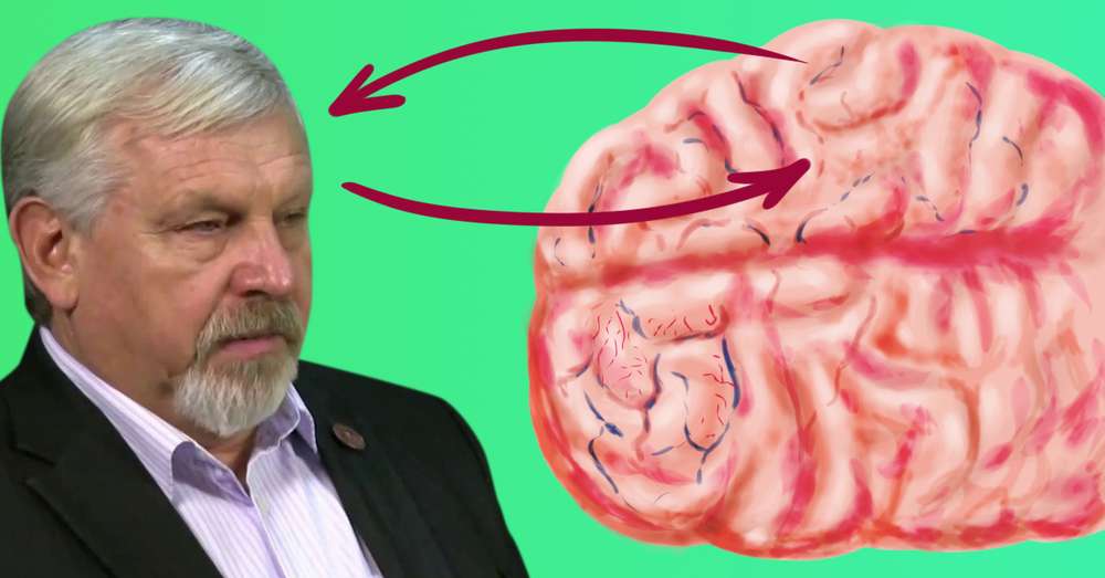 Profesor Żdanow Mężczyzna, który wypił następnego ranka, oddaje mocz swoim własnym mózgiem. /  Choroby