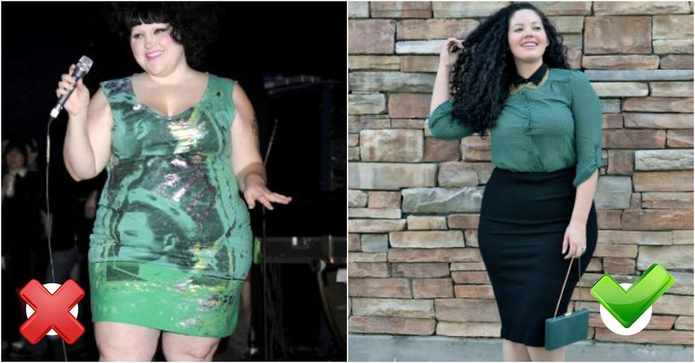 Najbardziej udane stroje dla otyłych kobiet, które wyglądają szczuplejsze, młodsze, bardziej wytworne! /  Kobiety