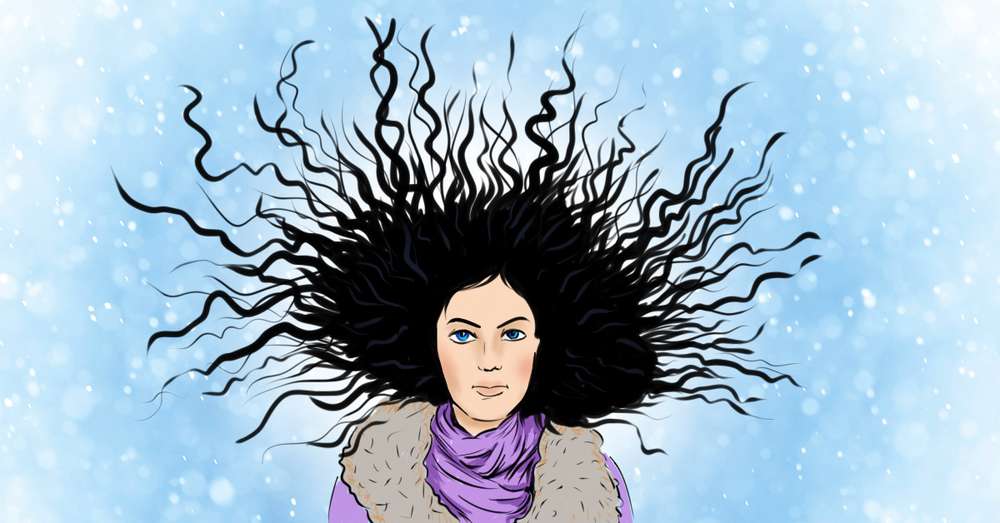 Vďaka tomuto super-triku vaše vlasy nie elektrifikujú! Účes v zime je dokonalý ... /  vlasy