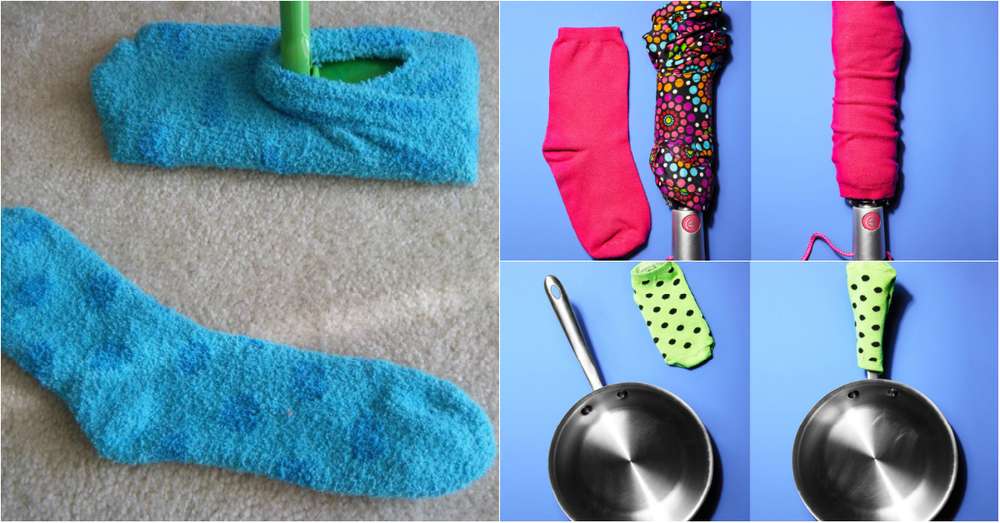 Ako čarapu ostane bez par od 10 neočekivanih ideja da ga upotrijebite. /  život