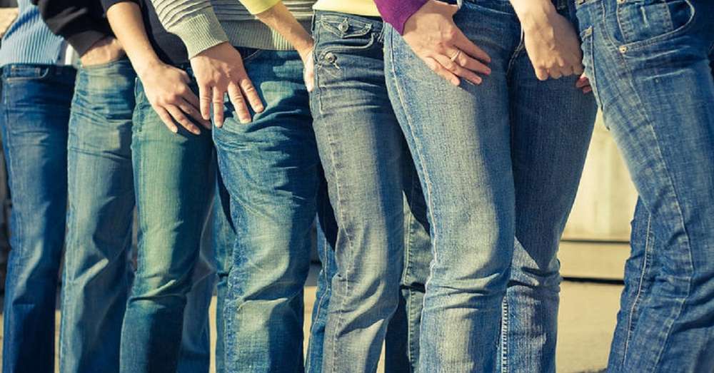 Здавалося б, що ще можна придумати з джинсами ... Ця ідея не залишить тебе байдужою! /  зовнішність