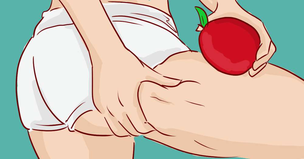Яблуко проти целюліту домашня процедура прибере по 2 см з стегон всього за місяць! /  шкіра