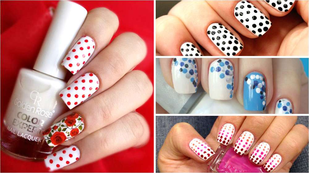 15 oryginalnych opcji manicure w kropki. Daj swoim paznokciom wiosenną farbę! /  Projekt