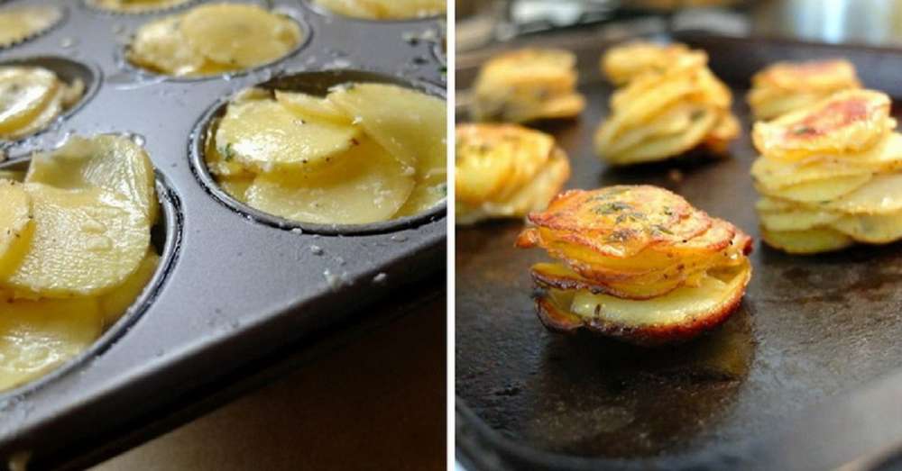 Chrumkavé bramborové veže sú zábavným riešením pre detskú raňajku! /  Prílohy