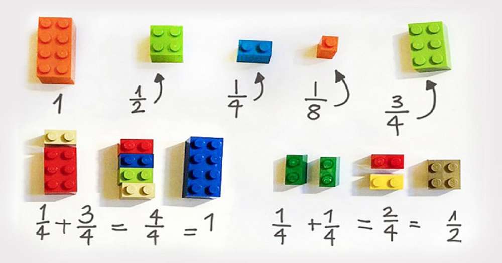 Як пояснити дитині математику за допомогою LEGO. Я в захваті від цього способу! /  діти