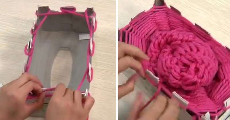 Jak zawiązać szalik z pudełkiem. Nawet dziecko sobie z tym poradzi! /  Knitting
