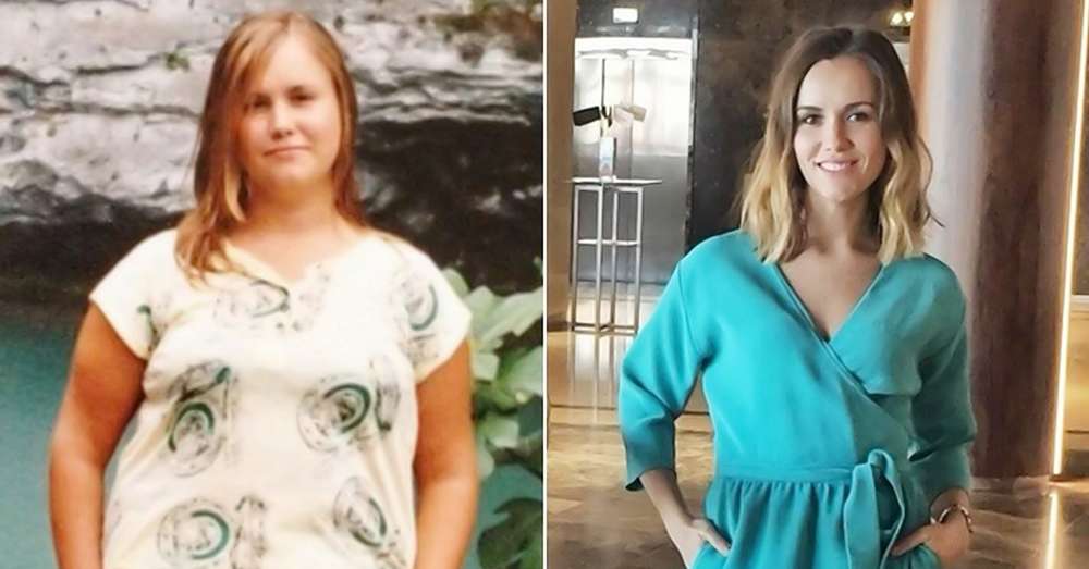 Колись вона важила 105 кілограмів ... Історія схуднення, якій хочеться ділитися! /  мотивація