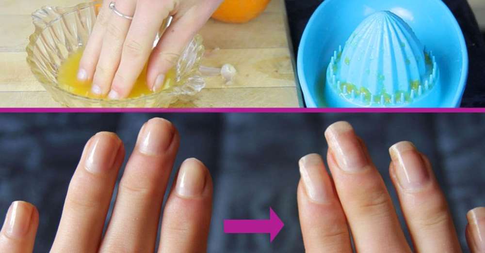 Всього 3 інгредієнта допоможуть швидко відростити міцні і довгі нігті! /  апельсини
