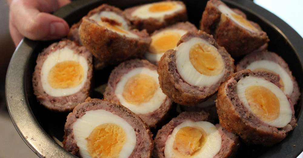 Jaja u škotskom legendarnom snacku koji želite pokušati bez odlaganja. /  grickalice