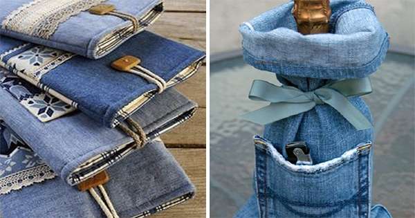 11 стильних штучок, які можна зробити зі старих джинсів. Любителям хендмейд присвячується ... /  джинси