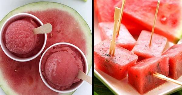 7 úžasných receptov z melónu. Užitočné a neuveriteľne chutné! /  vodný melón