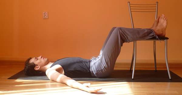 Domov usposabljanje za okrepitev hrbtne in trebušne mišice. Nežna obremenitev! /  Belly