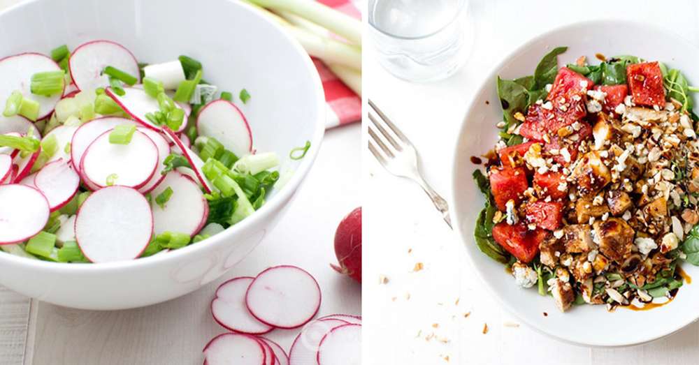 Здорова їжа може бути смачною! 5 апетитних салатів на кожен день. /  Овочі
