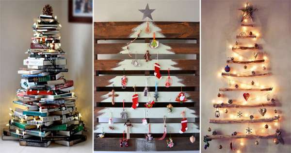 20 невероватних идеја за божићно дрво. Креирајте јединствено дрво сопственим рукама! /  Божићно дрвеће