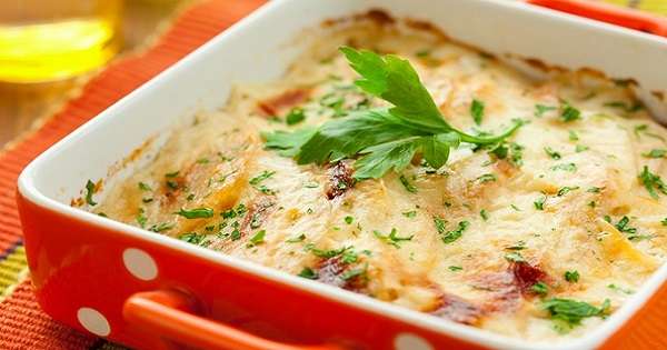 Francúzsky zemiakový kastról je jemné a voňavé jedlo. Príprava v jiffy! /  rajnice