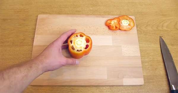Ne sviđa mi se zabavljati paprike? Ovako će vam pokazati kako izrezati povrće u dva računa. /  život sjeckanje